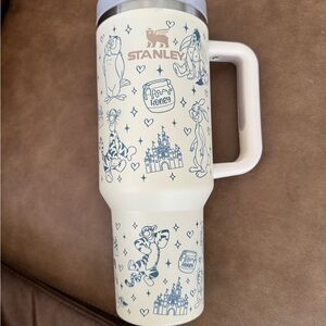 Stanley Cream Travel Mug with Disney Design